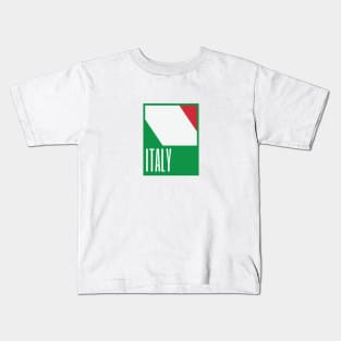 Italy Country Symbols Kids T-Shirt